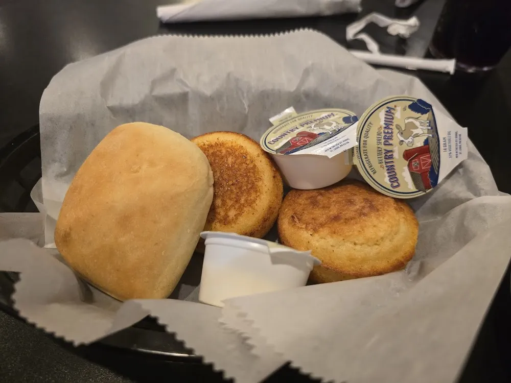 Corn Muffins and Yeast Roll